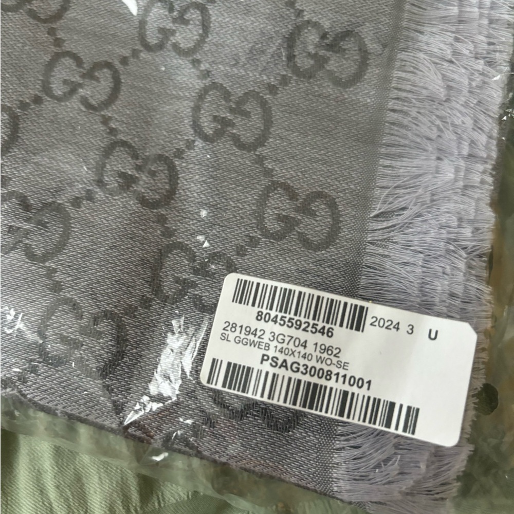 Brand new Gucci shawl with tags
